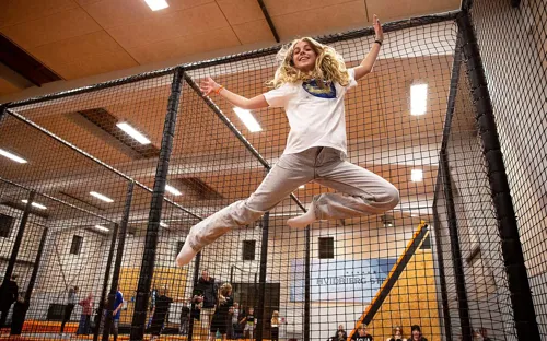 Hvidbjerg Strand Camping Resort Play City Trampolincenter Spring