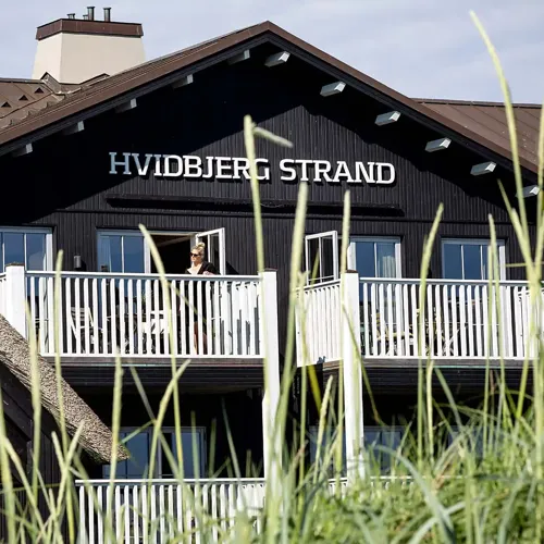 Hvidbjerg Strand Camping Resort Strandhotel Facade