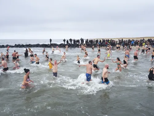 Hvidbjerg Strand Camping Resort Vinterbadning